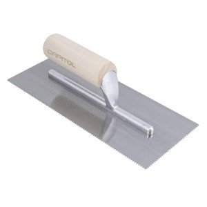 Capitol Flooring Adhesive Trowel - Square Notch 1/16