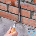 DEKOR Tuck Pointing Trowel - 0.5" x 7
