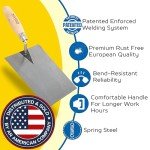 DEKOR 8" Italian Style Rust-Free Brick Trowel