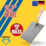 DEKOR 8" Italian Style Rust-Free Brick Trowel