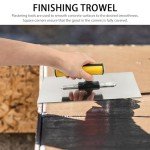 Stainless Steel Plastering Trowel with Rubber Handle