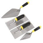 4-Piece Concrete Tool Set with Trowels