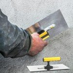 Stainless Steel Plastering Trowel with Rubber Handle