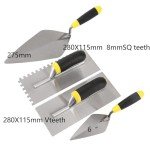 4-Piece Concrete Tool Set with Trowels