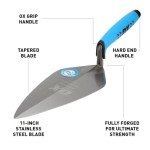 OX Tools 11" London Brick Trowel with Grip