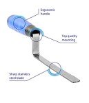 HOGARD 0.5" Stainless Steel Tuck Pointing Trowel