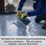 3-Piece Stainless Steel Venetian Plaster Trowel Set