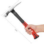 16 oz Bricklayer's Hammer with Shock-Reducing Grip