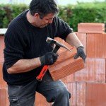 16 oz Bricklayer's Hammer with Shock-Reducing Grip