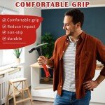 16 oz Bricklayer's Hammer with Shock-Reducing Grip