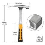 Acrux7 35 oz Masonry Hammer with Skid Handle