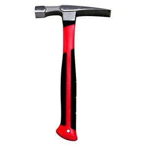 24 Oz Fiberglass Handle Brick Hammer