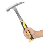 2 Pack Rock Pick Hammer with Non-Slip Handle