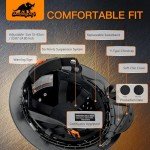 DarlingSafe Carbon Fiber Full Brim Hard Hat