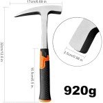 Geology Hammer with Ergonomic Handle - 31oz