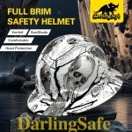 DarlingSafe Full Brim Hard Hat for Work