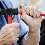 Acrux7 Heavy Duty Mini Sledge Hammer & Chisel
