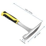 32 oz Rock Pick Hammer Set with Shock Grip