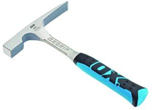 OX Tools 24 oz. Steel Brick Hammer with Grip