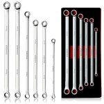 BINGCOBBER 6-Piece Extra Long Double Eye Wrench Set