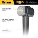 Titan Pro-X 3-Pound 12-Inch Drilling Hammer