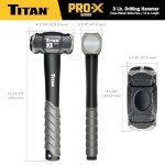 Titan Pro-X 3-Pound 12-Inch Drilling Hammer