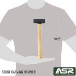 10-Inch Stone Carving Hammer for Masonry