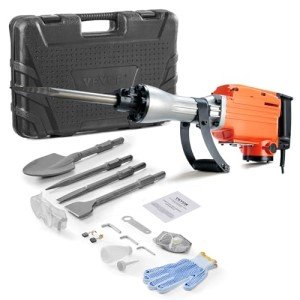 VEVOR 2200W Electric Demolition Jack Hammer with Chisels