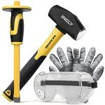 Geology Rock Pick Tool Kit with Sledge Hammer