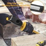 KURUI 3lb Sledge Hammer with Flat Chisel Set