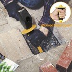 KURUI 3lb Sledge Hammer with Flat Chisel Set