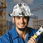 DarlingSafe Full Brim Hard Hat for Work