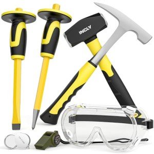 Geology Rock Tools Kit: Hammer, Chisel & More