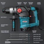 ENEACRO 1-1/4" SDS-Plus Heavy Duty Rotary Hammer Drill