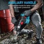 ENEACRO 1-1/4" SDS-Plus Heavy Duty Rotary Hammer Drill