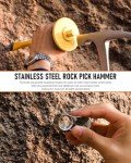Geology Rock Tools Kit: Hammer, Chisel & More