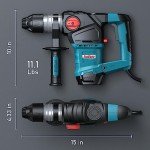 ENEACRO 1-1/4" SDS-Plus Heavy Duty Rotary Hammer Drill