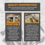 22 oz Drop Forged Rock Pick Hammer