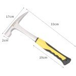 Geological Hammer with Shock Absorb Handle, 31 Oz