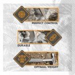 22 oz Drop Forged Rock Pick Hammer