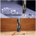 3pcs 16mm Reduced Shank Twist Drill Bits