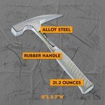 22 oz Drop Forged Rock Pick Hammer