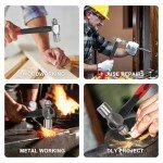 16 oz Ball Peen Hammer with Shock Reduction Grip