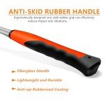 28 oz Welding Hammer with Shock-Absorbing Handle