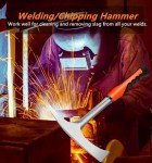 28 oz Welding Hammer with Shock-Absorbing Handle