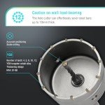 9PCS Concrete Hole Saw Kit with SDS Shank