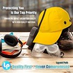 Lucent Path Yellow and Blue Baseball Safety Helmet