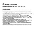 Spear & Jackson No. 4 Smoothing Plane Tool