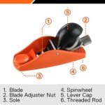 JORGENSEN 3.5" Mini Wood Hand Planer