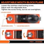 JORGENSEN 6-1/4" Mini Wood Planer Tool